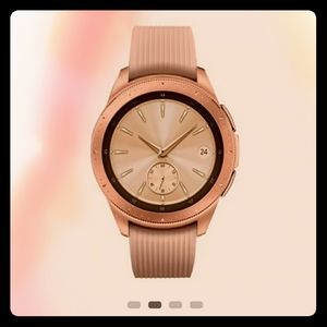 Samsung Rose Gold BLUETOOTH watch